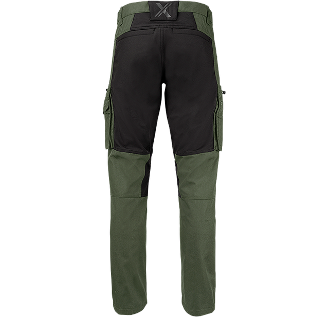 FP60-4699 Green  | Men Service Stretch Pants