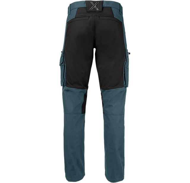 FP60-8699 Blue  | Men Service Stretch Pants