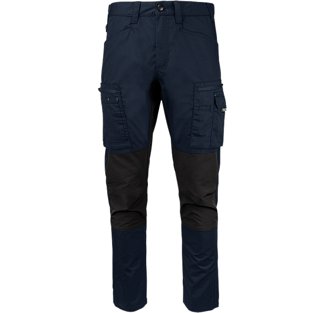 FP60-8999 Navy  | Men Service Stretch Pants