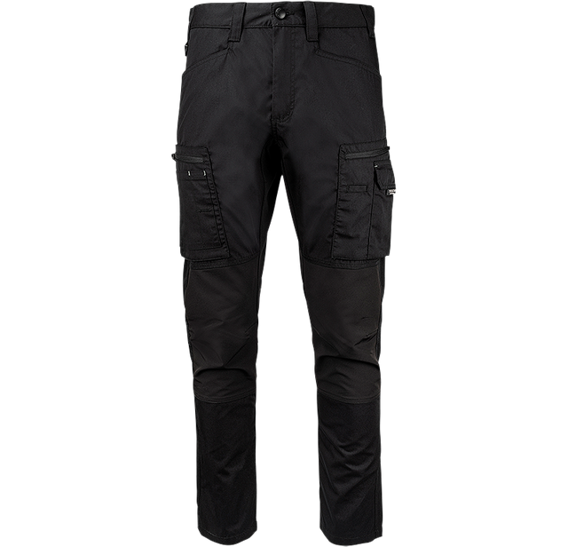 FP60-9900 Schwarz | Herren-Service-Stretchhose