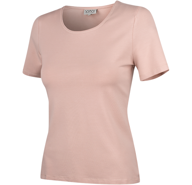 W009 LADIES SOFT SHORT-SLEEVE