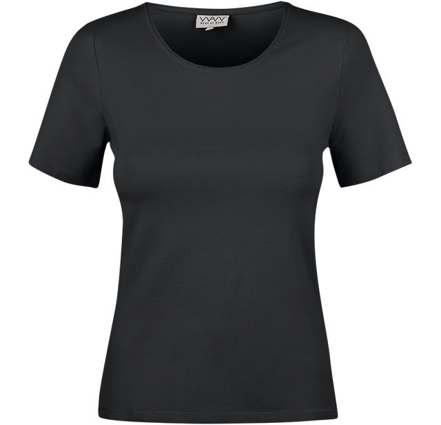 W009 LADIES SOFT SHORT-SLEEVE